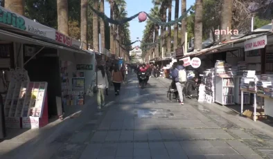 İzmir Alsancak Sevgi Yolu’nda Kitapçılar Ekonomik Krize Direniyor