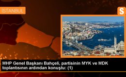 MHP Genel Başkanı Bahçeli, partisinin MYK ve MDK toplantısının ardından konuştu: (1)