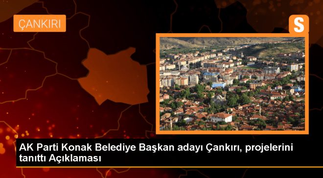 İzmir’de AK Parti Konak Belediye Başkan adayı Ceyda Bölünmez Çankırı, Konak’ın ticaret merkezi olma kimliğini geliştirecek projelerini tanıttı