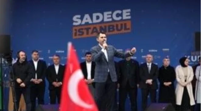 AK Parti İBB Başkan Adayı Murat Kurum Şile’de Vatandaşlarla Buluştu