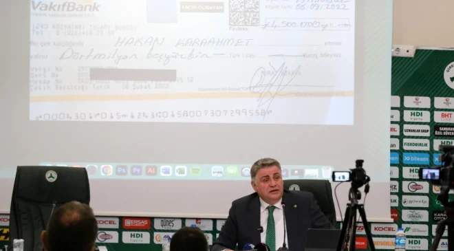 Giresunspor Başkanı Nahid Yamak’tan eski Başkan Karaahmet’e yönelik suçlamalar