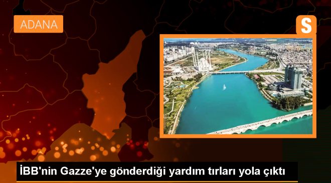 İBB’nin Gazze’ye gönderdiği yardım tırları yola çıktı