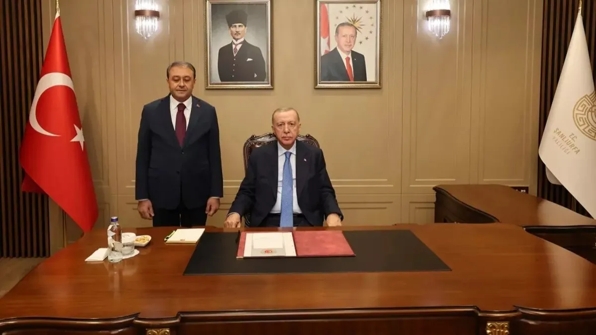 Başkan Erdoğan, Şanlıurfa Valiliğini ziyaret etti